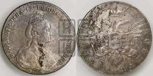 Полтина 1777 года СПБ/ѲЛ (новый тип)