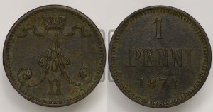 Пенни 1874 года