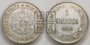 1 марка 1890 года L