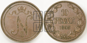 10 пенни 1895 года