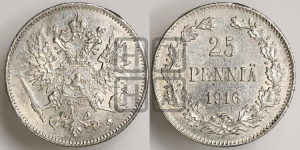 25 пенни 1916 года S