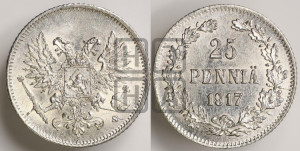 25 пенни 1917 года S