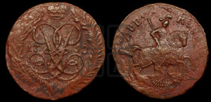 2 копейки 1758 года (гурт “ЕКАТЕРИНБУРГСКОГО ДВОРА”)