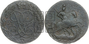 2 копейки 1757 года (гурт “ЕКАТЕРИНБУРГСКОГО ДВОРА”)