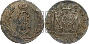 1 копейка 1773 года КМ (для Сибири)