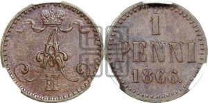 Пенни 1866 года