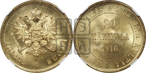 20 марок 1910 года L