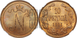 10 пенни 1911 года