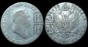 2 злотых 1817 года IВ