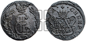 Полушка 1769 года КМ (для Сибири)