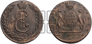 10 копеек 1770 года КМ (для Сибири)