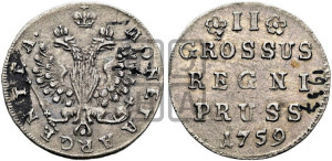 2 гроша 1759 года