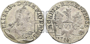 6 грошей 1761 года