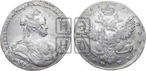 Полтина 1739 года СПБ (петербургский тип)