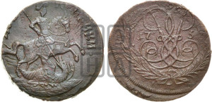 2 копейки 1758 года (гурт “ЕКАТЕРИНБУРГСКОГО ДВОРА”)