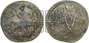 2 копейки 1758 года (гурт “ЕКАТЕРИНБУРГСКОГО ДВОРА”)