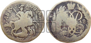 2 копейки 1758 года (гурт “ЕКАТЕРИНБУРГСКОГО ДВОРА”)