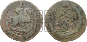 2 копейки 1759 года (гурт сетчатый)