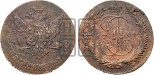 5 копеек 1764 года ММ (ММ, Красный  монетный двор)