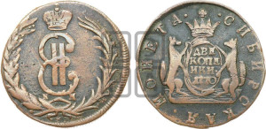 2 копейки 1770 года КМ (для Сибири)