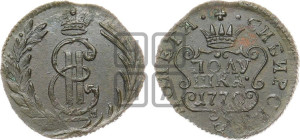 Полушка 1770 года КМ (для Сибири)