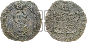 Полушка 1770 года КМ (для Сибири)