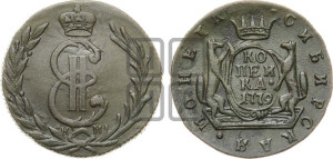 1 копейка 1779 года КМ (для Сибири)