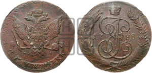 5 копеек 1788 года ММ (ММ, Красный  монетный двор)