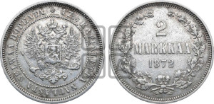 2 марки 1872 года S