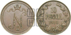 10 пенни 1910 года