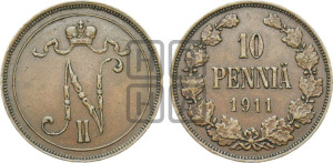 10 пенни 1911 года