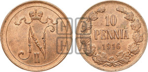 10 пенни 1916 года