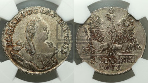 1/3 талера 1761 года