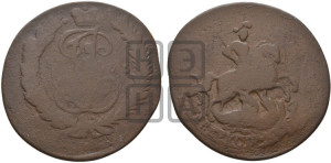 2 копейки 1766 года СПМ (СПМ, Санкт-Петербургский монетный двор)