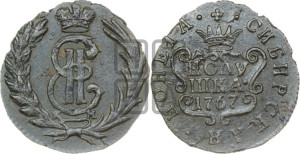 Полушка 1767 года КМ (для Сибири)