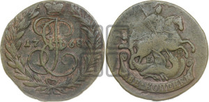 2 копейки 1768 года ЕМ (ЕМ, Екатеринбургский монетный двор)