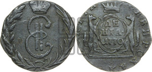 Денга 1770 года КМ (для Сибири)