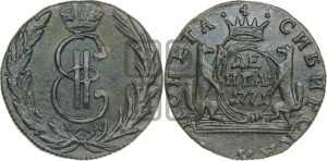Денга 1771 года КМ (для Сибири)