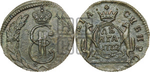 Денга 1772 года КМ (для Сибири)