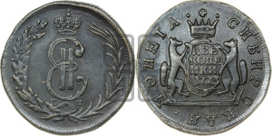 2 копейки 1773 года КМ (для Сибири)