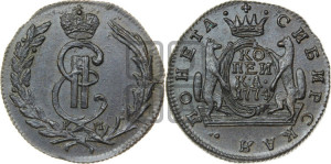 1 копейка 1774 года КМ (для Сибири)