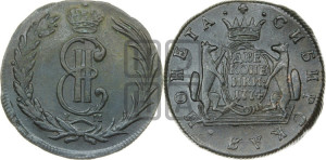 2 копейки 1774 года КМ (для Сибири)