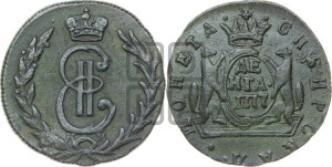 Денга 1777 года КМ (для Сибири)