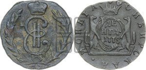 Денга 1778 года КМ (для Сибири)