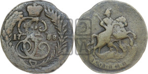 1 копейка 1788 года (ММ или без букв, Красный  монетный двор)