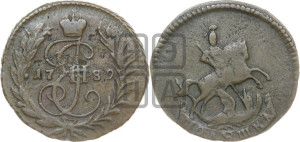 Полушка 1789 года (без букв, Красный  монетный двор)