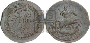 2 копейки 1789 года АМ (АМ, Аннинский монетный двор)