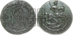 Денга 1793 года КМ (КМ, Сузунский монетный двор)