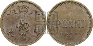 Пенни 1874 года