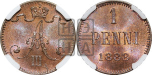 1 пенни 1888 года